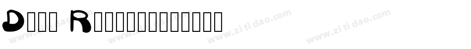 Drop Regular字体转换
